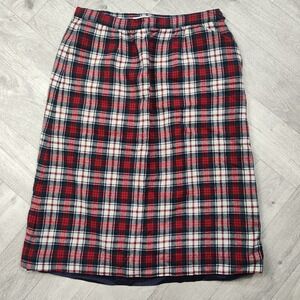Vintage Pendleton Size 14 Authentic Dress Macduff Tartan Plaid Midi Skirt Wool
